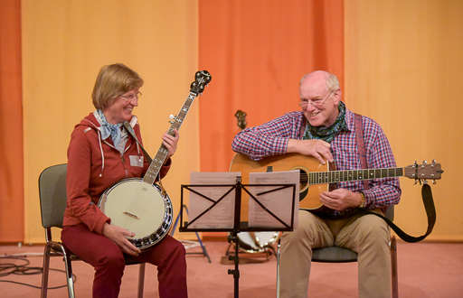 Workshop 5-string Bluegrass Banjo Seminarhotel Odenwald 2020 (© Acoustic Music School)