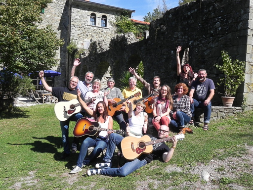 Workshop Gitarre & Stimme Il Convento 2014 (© Acoustic Music School)