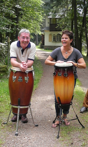 Workshop Samba - Lebensfreude Pur Soonwald Schlösschen 2014 (© Acoustic Music School)
